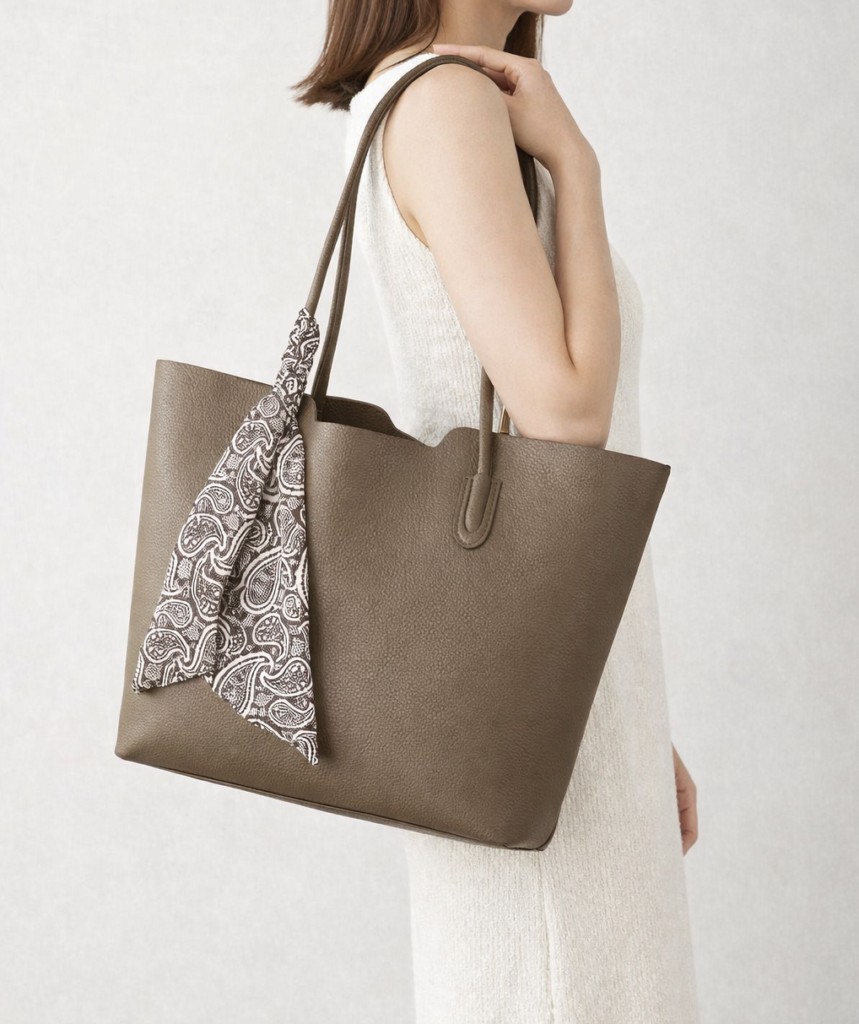 Model carry Ava Tote